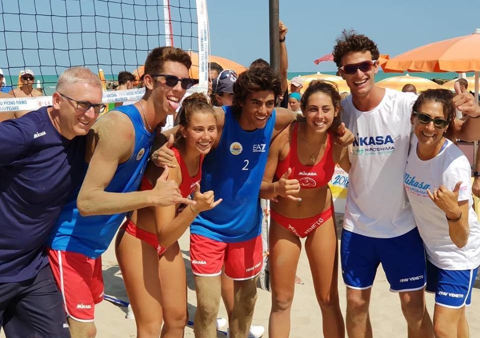 Conquistate le Kinderiadi di Beach Volley 2018