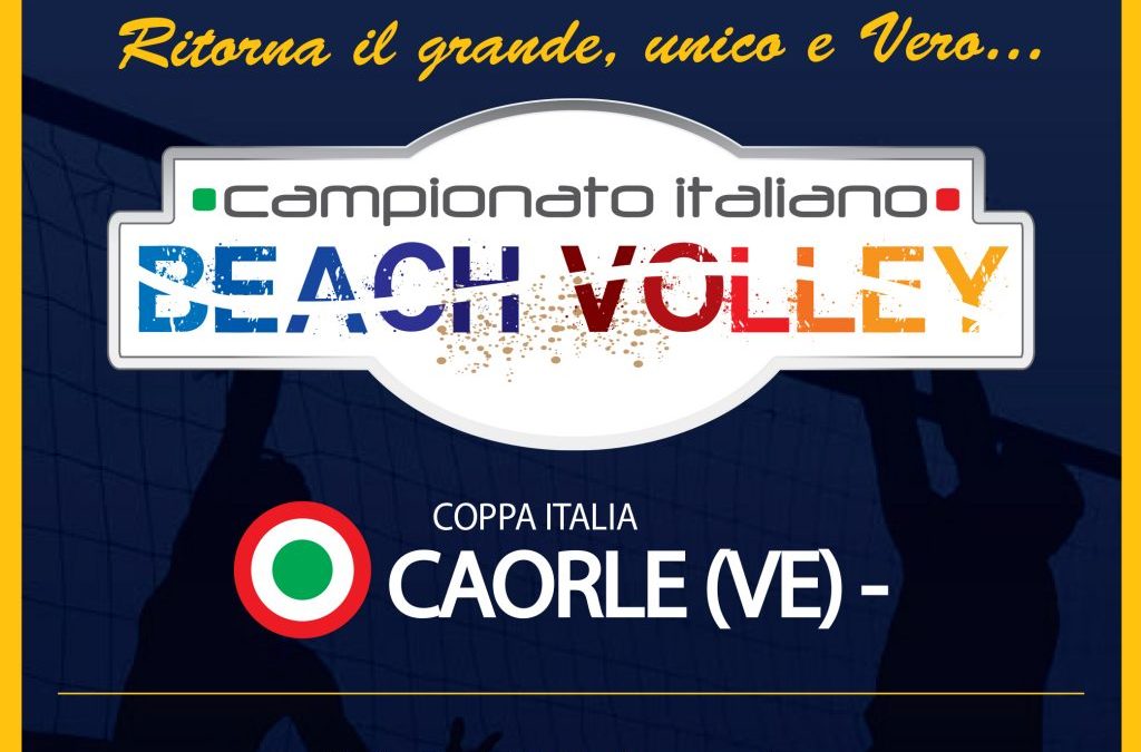 Beach Volley: Campionato U19 e U21 – Caorle