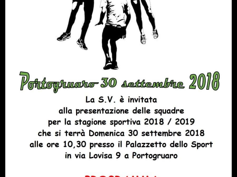 Presentazione Pallavolo Portogruaro