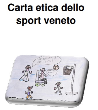 Disegna a fumetti la Carta Etica dello Sport Veneto