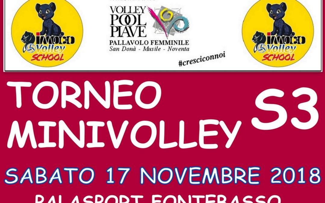 Volley Pool Piave: 2° Torneo minivolley
