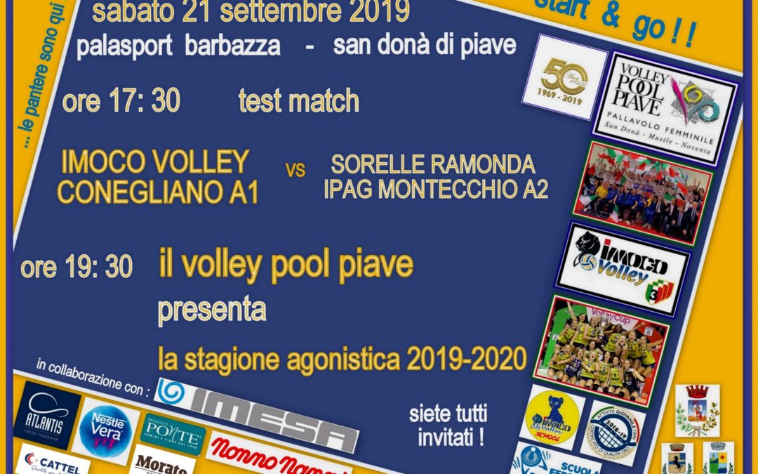 Inizio stagione Volley Pool Piave