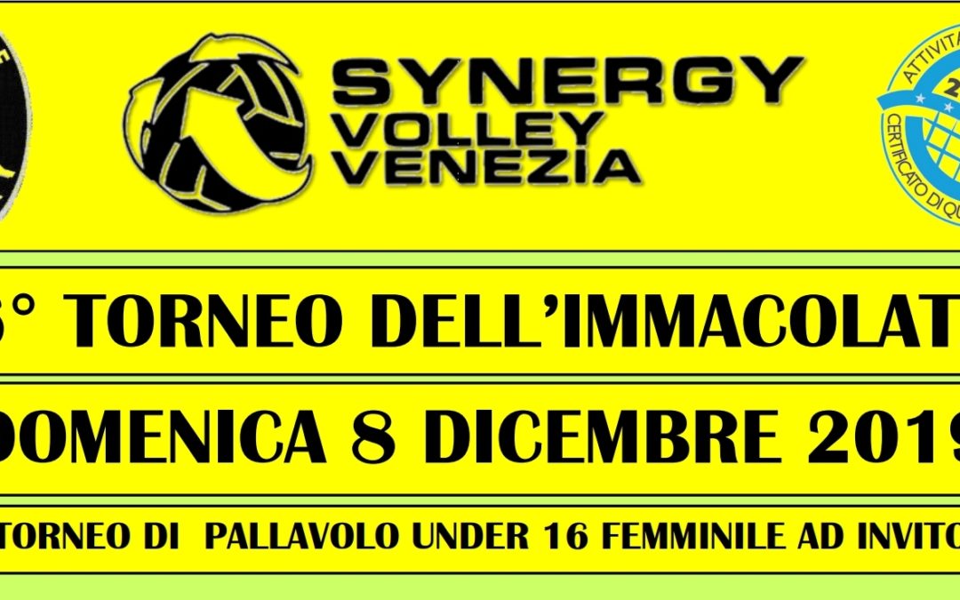 8° Torneo dell’Immacolata – Synergy